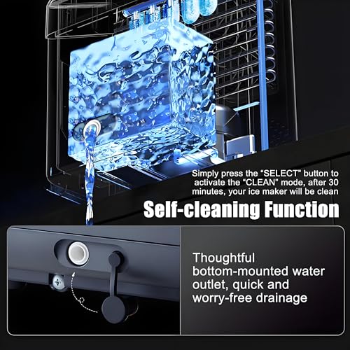 Portable Countertop Ice Maker - 1.5L Nugget Ice Machine - Image 3