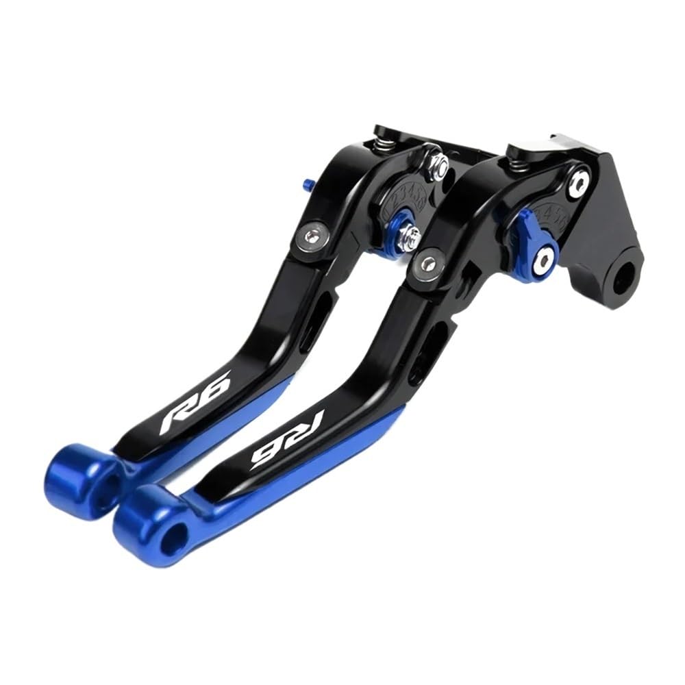 Nhgfdfs A Motorcycle Clutch Brake Lever For Ya&Mah Yzfr6 Clutch Levers Brake Set Djustable Folding Handle Motorcycle Ccessories Parts