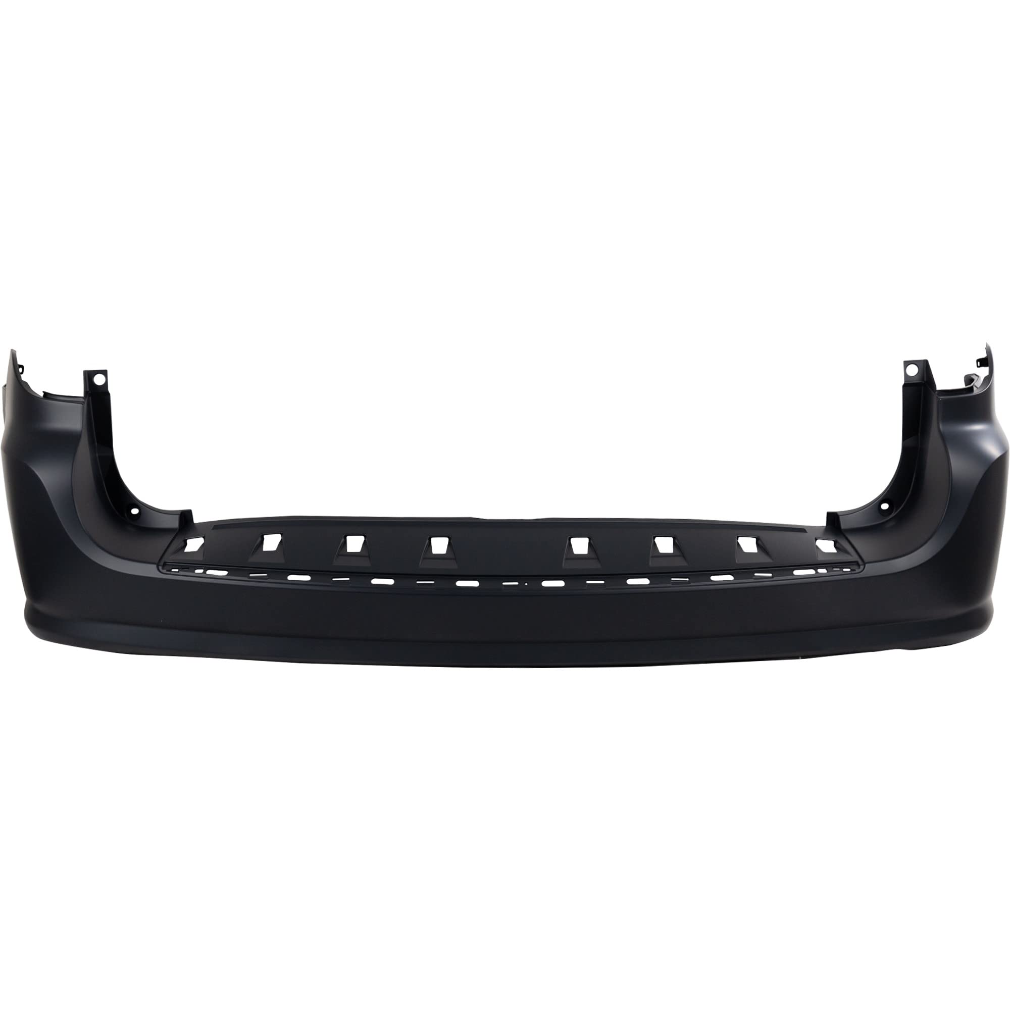 Garage-Pro Bumper Cover Compatible with Dodge Grand Caravan 2011-2020 For Models Without Blind Spot Sensor Holes Primed Rear CH1100969