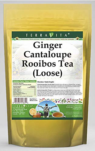 Té Rooibos de melón de jengibre (suelto) (8 oz, ZIN 534234) - Paquete de 2