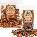BRUTUS & BARNABY Pig Ear Slivers (1lb) + Bully Bites (1lb)