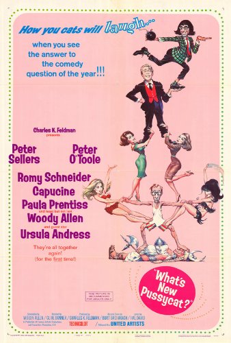 Amazon.com: What's New Pussycat Poster 27x40 Peter Sellers Peter O
