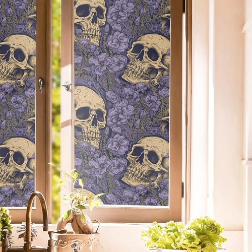 Vinilo decorativo para ventanas 15.7x118 pulgadas morado miniatura 1