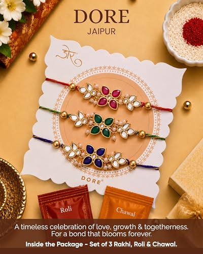 Image of Hyperfoods Rakhi Hamper for Brother Dry Fruit Gift Box (Dry Fruit Weight 495Gm, Gross Weight 750Gm) RawFruit Courtyard Collection Pack of 4 Dry Fruits DryFruits Gift Pack Rakhi Combo Set of 3
