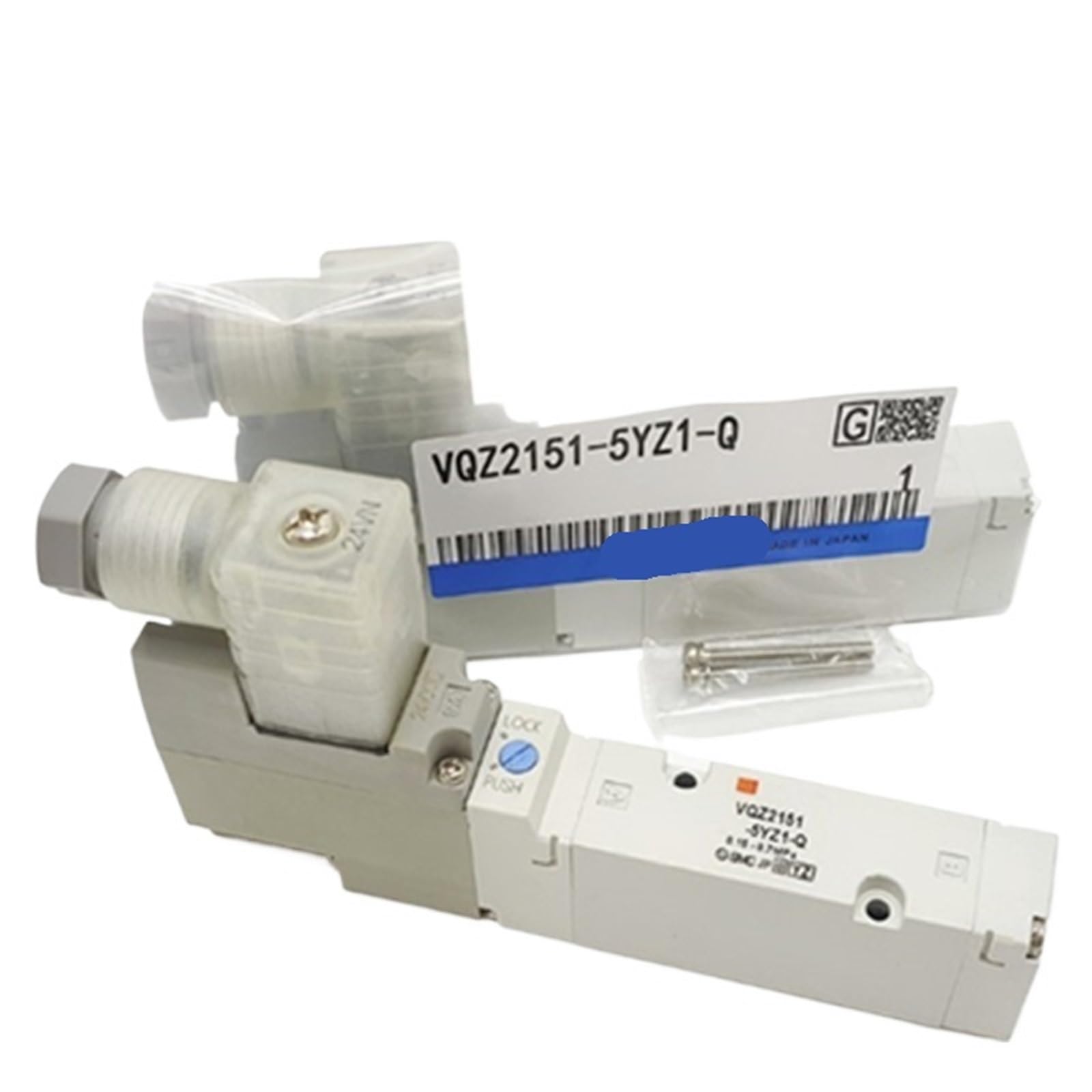 ざわざわ③ Amazon.com: 1pcs 5 Port Solenoid Valve VQZ3000 VQZ3151 VQZ3150