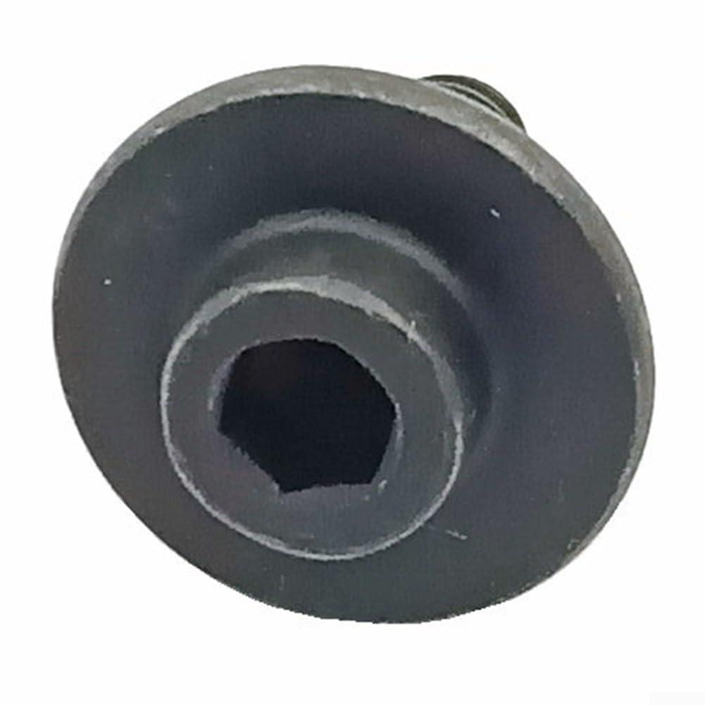 Tornillo de abrazadera de hoja de sierra ingletadora número de pieza 266733-9 Cabeza de brida rosca de mano izquierda compatible con DLS713 BLS713 BLS713Z BLS713RFE para DLS714Z para LS0714 (1 unidad)
