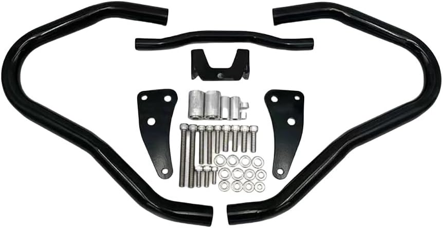 Engine Guard Crash Bar Bumper Crash Bar Motorcycle Accessories Vivid Black Engine Guard Crash Bar Bars Bumper Protector for R18 2020-2022 Bumper Engine Guard Crash Bars