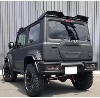 Rear Wald Style ABS Spoiler for Maruti Suzuki Jimny 2023 - Car Accessories - Glossy Black