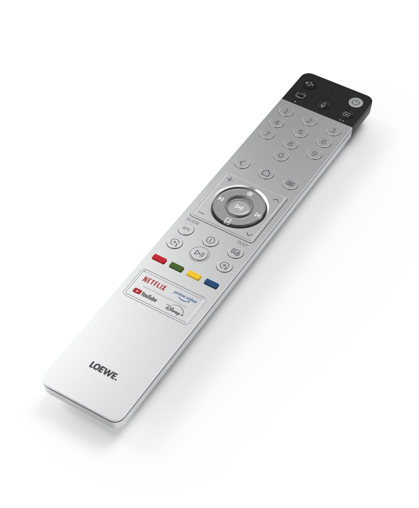 Loewe Remote alu Premium Fernbedienung für Loewe Fernseher