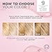 L'Oreal Paris Excellence Crème Permanent Hair Dye, Triple Care Hair Color with Hyaluronic Acid for 100% Gray Coverage, 9 Light Natural Blonde, 1 Kit (Packaging May Vary)