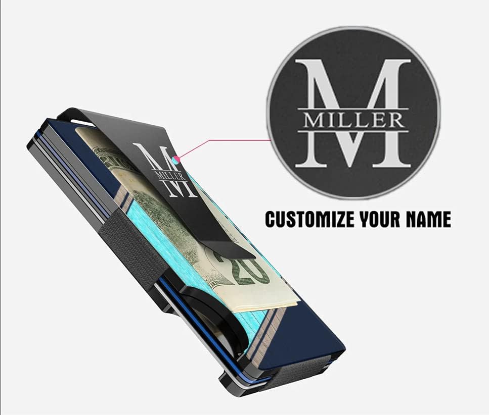 Miniatura 2 de MIKENCO Navy - Us Naval Husband Wallet Husband Dad Wallet Son Gift Fathers Day - Men Wallet Dad Birthday Gift, Valentine Gift For Husband, Front