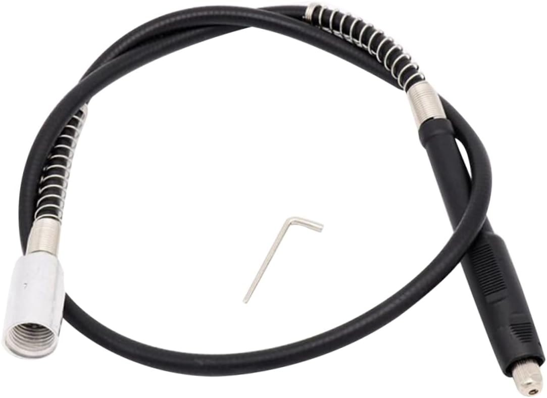 Gadpiparty 1pc Flexible Shaft Extension for Rotary Tools Flex Shaft for Grinding Polishing and Carving Compatible Drill and Engraving Machines for Tight Spaces and Detail Work