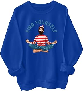 Find Yourself Meditation Sweatshirt, Lotus Position Padmasana Yoga Sweatshirt, Find Yourself Shirt