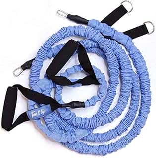 Tone It Up Toning Ropes I Bungee Bands for Arm Strength Training & Full Body Cardio Home Workouts, Travel Resistance Bands