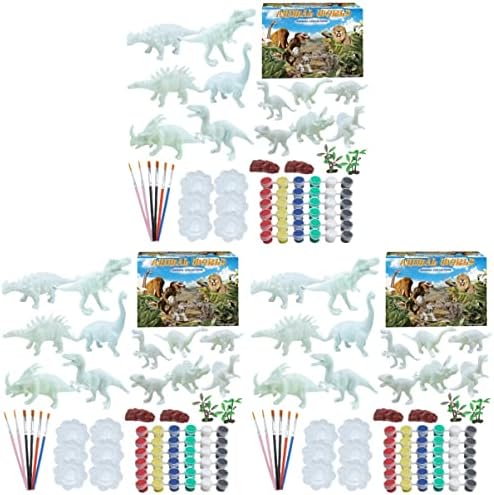 SEWACC Animal Toys Animal Toys 192pcs Crafts Supplies Kit Craft Painting Model Art Arts Funny DIY Drawing for Model Kits Animal Animal Model Kit Model Kit