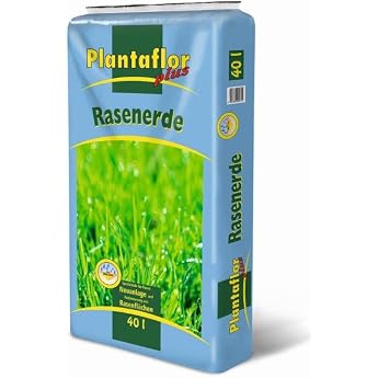 Plantaflor Plus Lawn Soil Special Soil for Lawns New Plants and Repairs 40 Litres 1 x 40 Litres