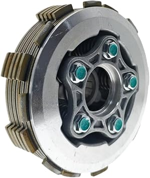 70 Teeth Outer Clutch Basket with 5 Column 6 Friction Disc Compatible with CG300 NB300 CG NB 300 Automotive Motorcycle PartsClutch Only