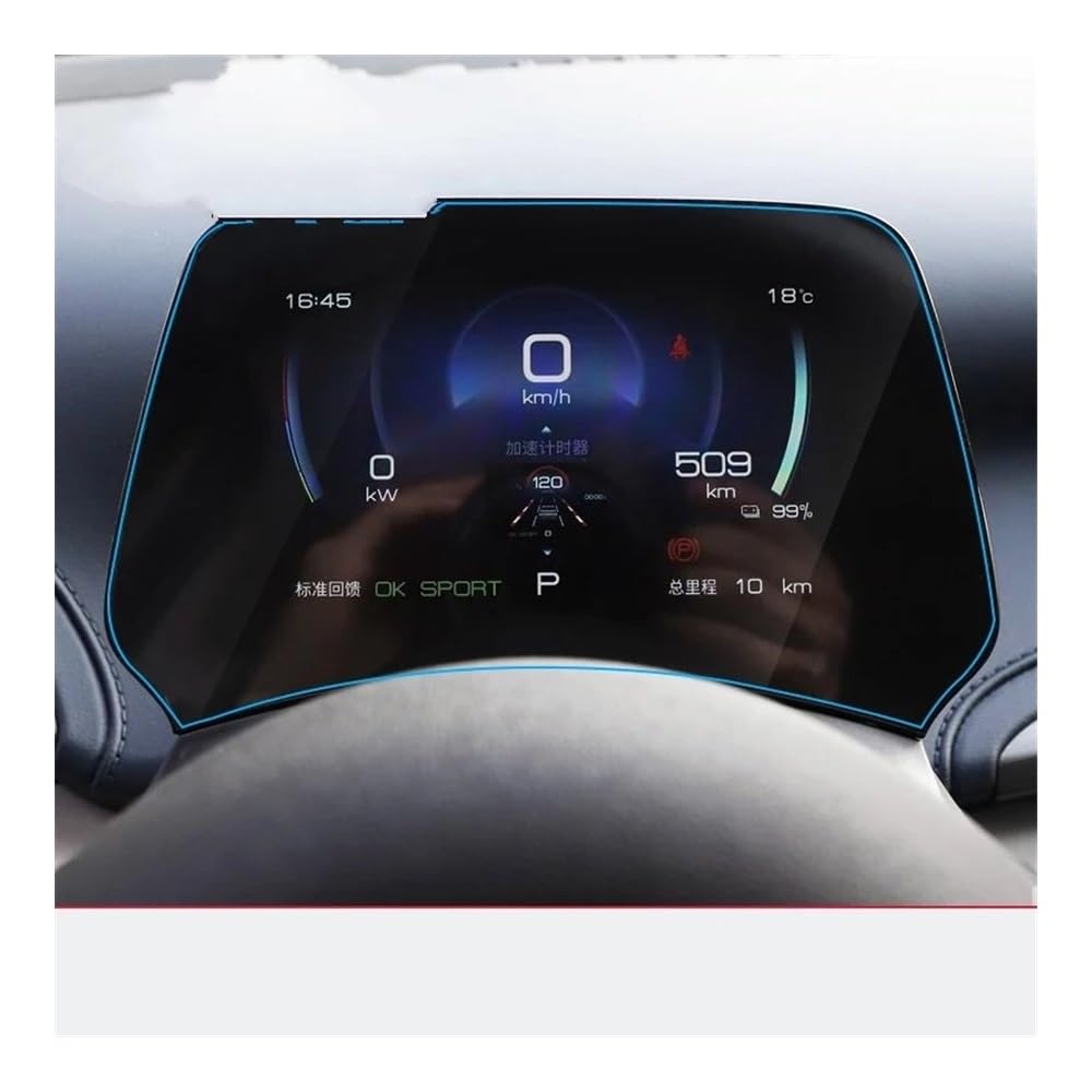 Protecteur d'écran trempé pour navigation voiture BYD idéal pour les trajets en famille