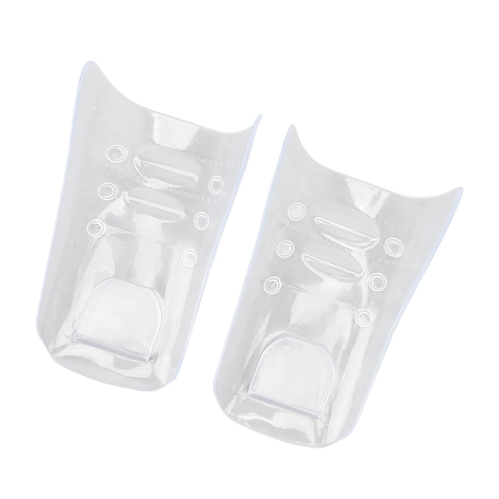 Couverture de chaussures de barbier transparente en silicone flexible pour salon