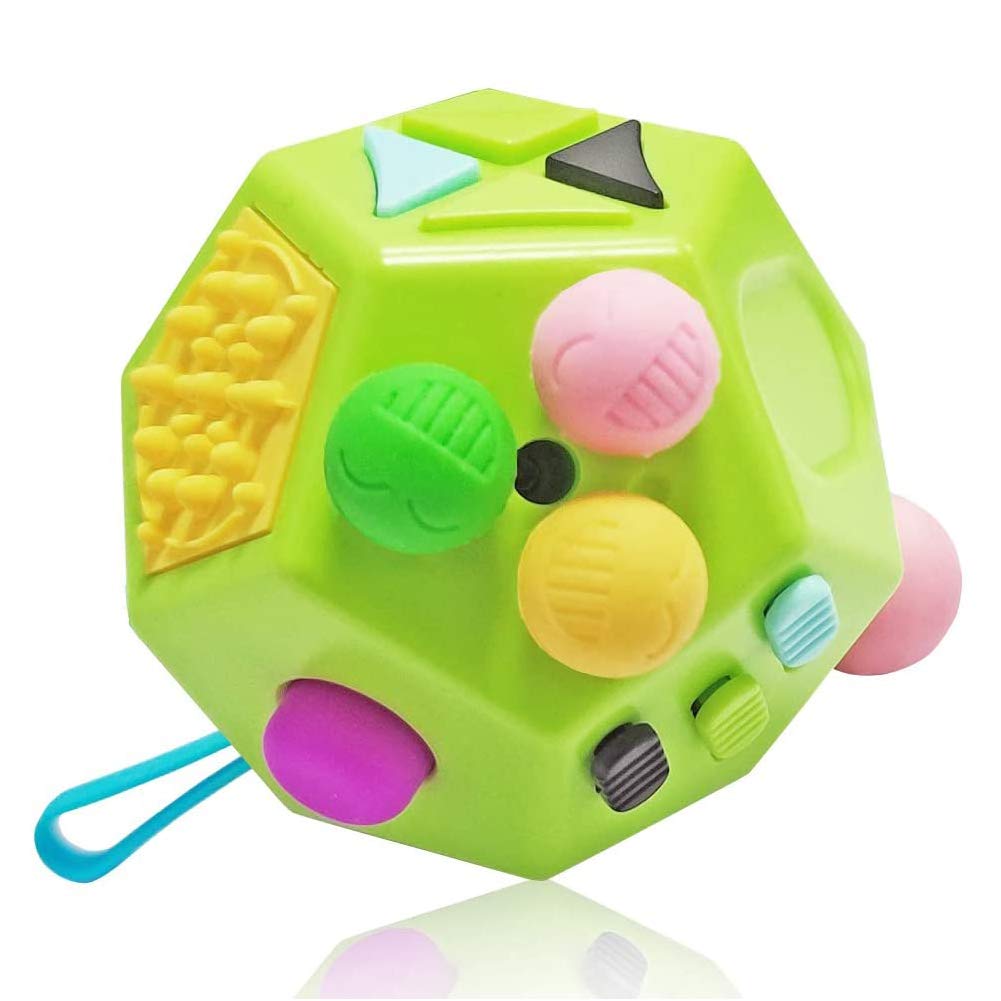 Amazon | フィジェットキューブ 12面 fidget cube ストレス解消 グッズ