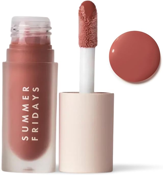 Summer Fridays Dream Lip Oil - Hydrating Tinted Lip Gloss Oil - Non-Sticky Formula with Skincare Benefits for Long-Lasting Softness + Shine - Effortless Beauty Gifts - Blush Dreams (0.15 Oz) | Hydrating Tinted Lip Gloss Oil, Long-Lasting Softness & Shine, Non-Sticky Formula with Nourishing Vitamin E