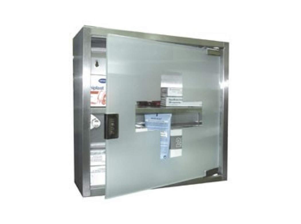 BTV Glass – Botiquin 1 Basico 1 vassoio Acciaio Vetro