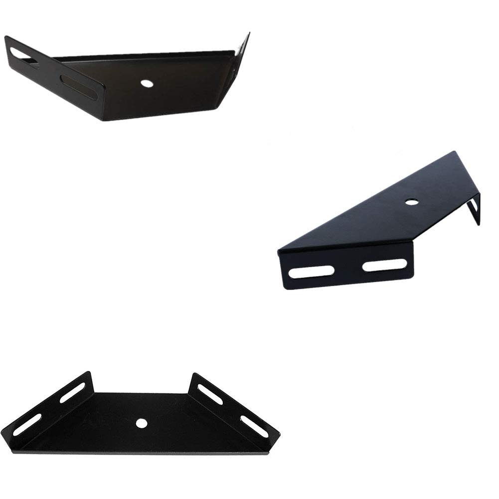 Staffa Angolare, 2 Pezzi Connettori Angolari Piastra Staffa Flangia per Impieghi Gravosi Accessori per Struttura del Letto per Mobili Giunto di Fissaggio, Tassello del Letto in Metallo 230x 92x 71mm