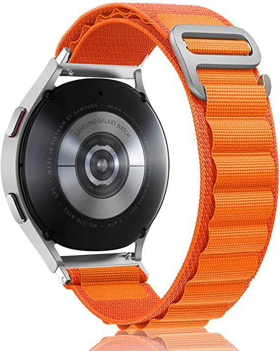 ARTMU Alpine Loop Nylon Bands Compatible with Boat watch xtend, Boat watch flash RTL. 22mm Adjustable Sport Strap with G-Hook Wristbands for Women Men (Orange) (B0BPD8R25B) Amazon Price History, Amazon Price Tracker