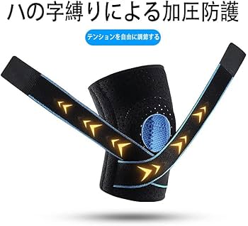 膝サポーター ひざ専用 半月板 スポーツ用 ダークブルー S 左右兼用 膝固定 Amazon.co.jp: 膝サポーター 医療用 ひざサポーター 半月板損傷 膝靭帯