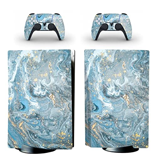 �ی� For PS5 Skin Disc Edition Anime Console And Controller Vinyl Cover Skins Wraps For PS5 Disc Version 19497 �C�A�Ȃ��A�c�����Ȃ�