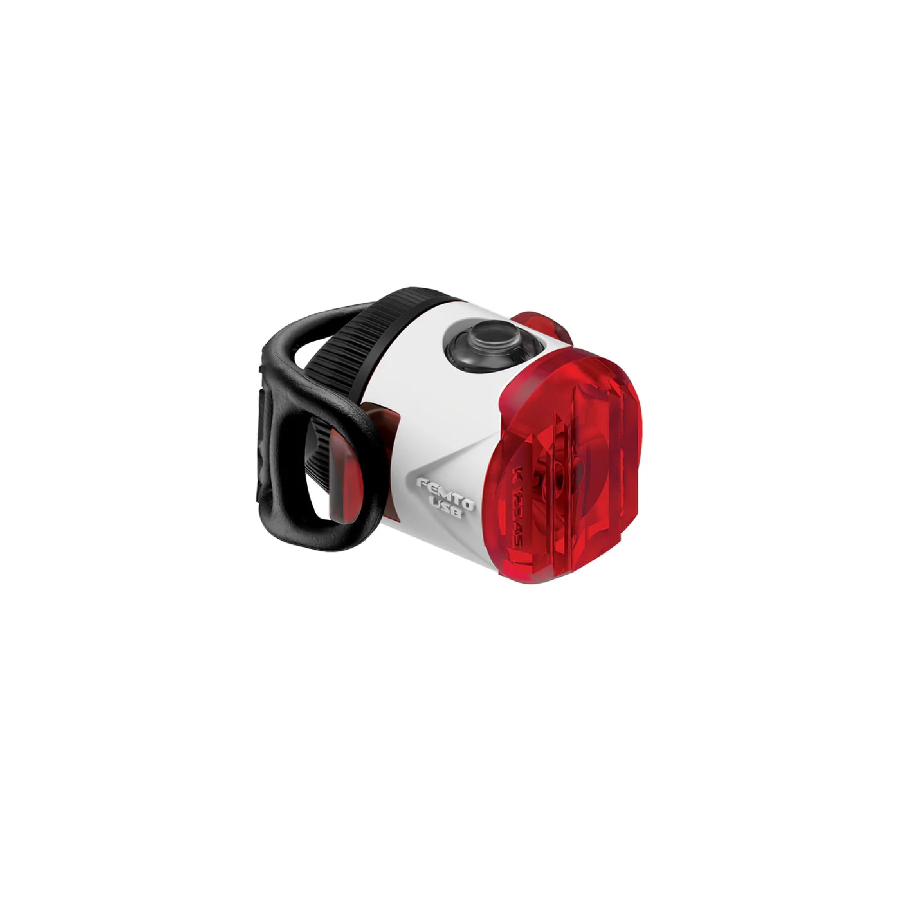 LEZYNE Unisex Femto Rear Light for Bicycle Mountain Bike LED Rechargeable Usb, White, One Size Manufacturer One Size EU