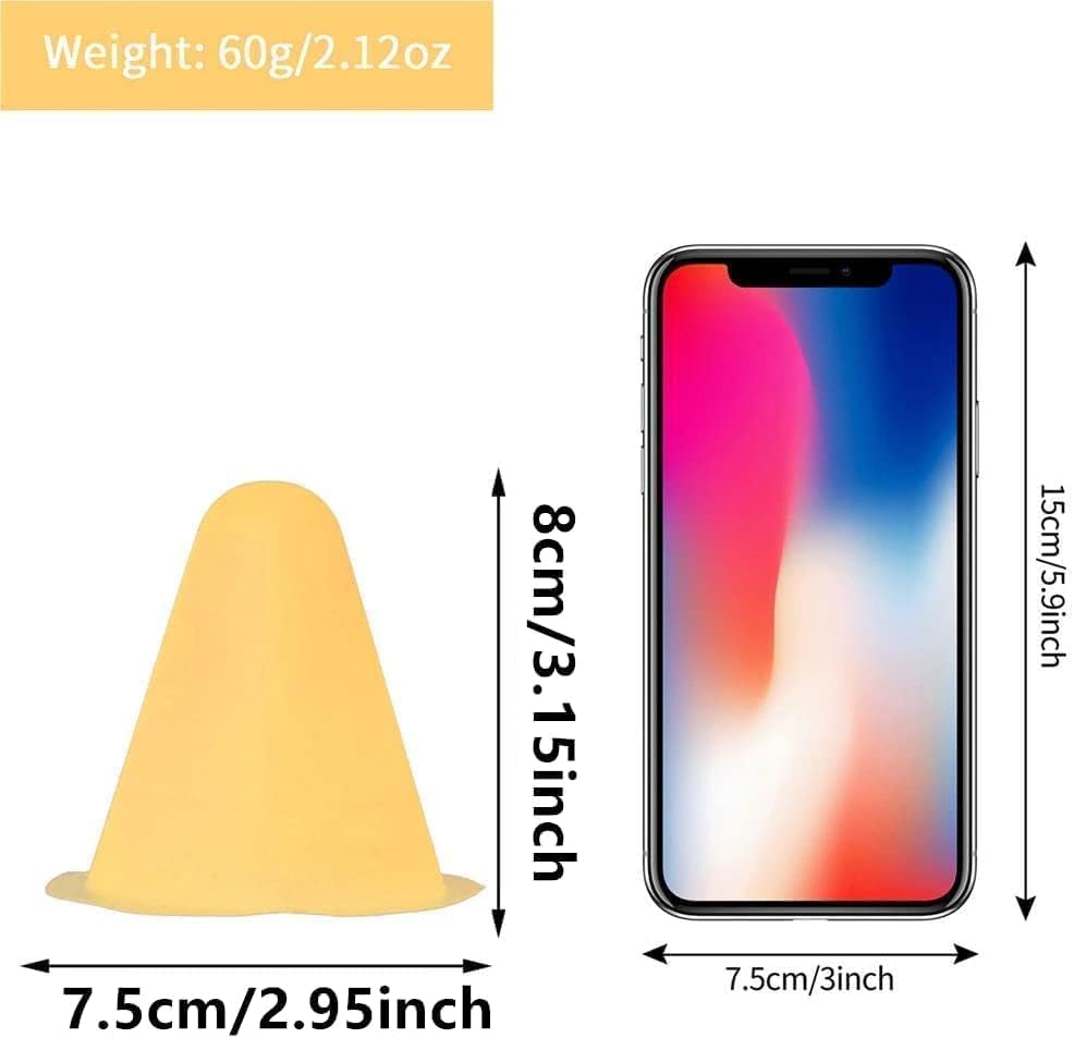 Miniatura 4 de 10 conos de entrenamiento deportivo de plástico de 3 pulgadas, marcadores de campo, conos de patinaje, baloncesto, fútbol, actividad, eventos,