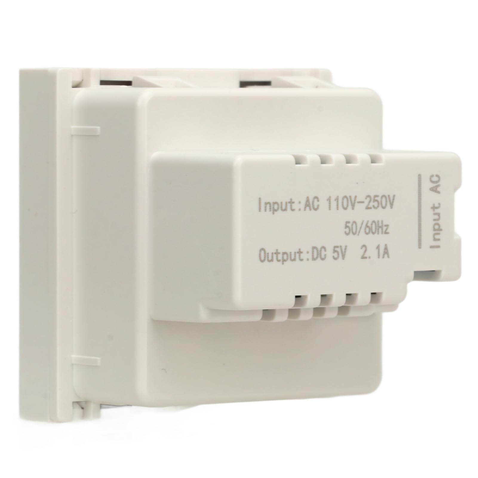10PCS USB en Toma de Pared, Cargador de 2 Puertos de 10 W Carga Eficiente en Diseño de Pared Rendimiento Confiable Uso Versátil Solución de Ahorro de Espacio para Casas Rodantes