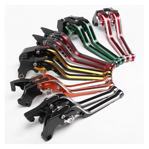 Manetas freno embrague cortas de aluminio mecanizado para motos F650GS y F700GS 6