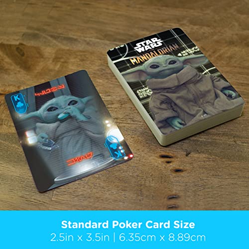 Aquarius - Star Wars The Mandolorian Grogu Playing Cards #TOP4