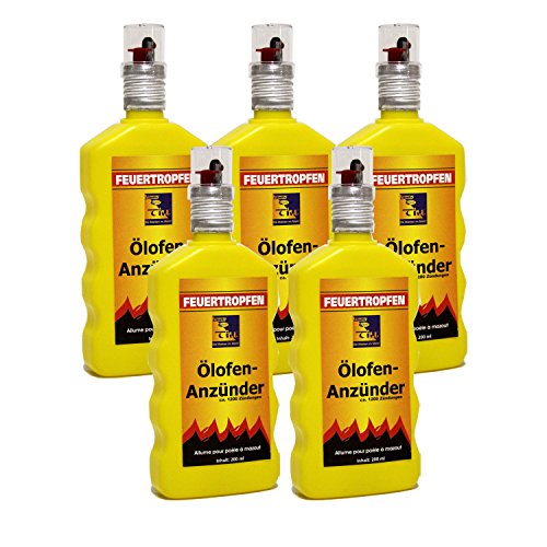 Grillanzünder flüssig TILL 5x Ölofen-Anzünder á 200ml