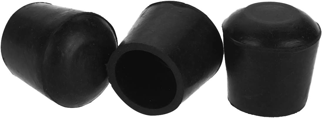 Floor protectors，Table foot pads, 10Pcs Rubber Furniture Foot Table Chair Leg End Caps Covers 10mm-25mm Tips Floor Protectors Stick Pipe Tubing Cover Caps(14m(16mm)