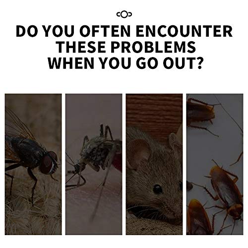 Sunbaca Pulseira repelente de mosquitos Interior Externo Anti Mosquito Pest Insect Bugs Pulseira Par