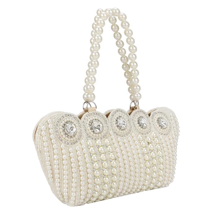 Image of LONGING TO BUY Hand Crafted Designer Box Clutch - Zari Embroidery For Women