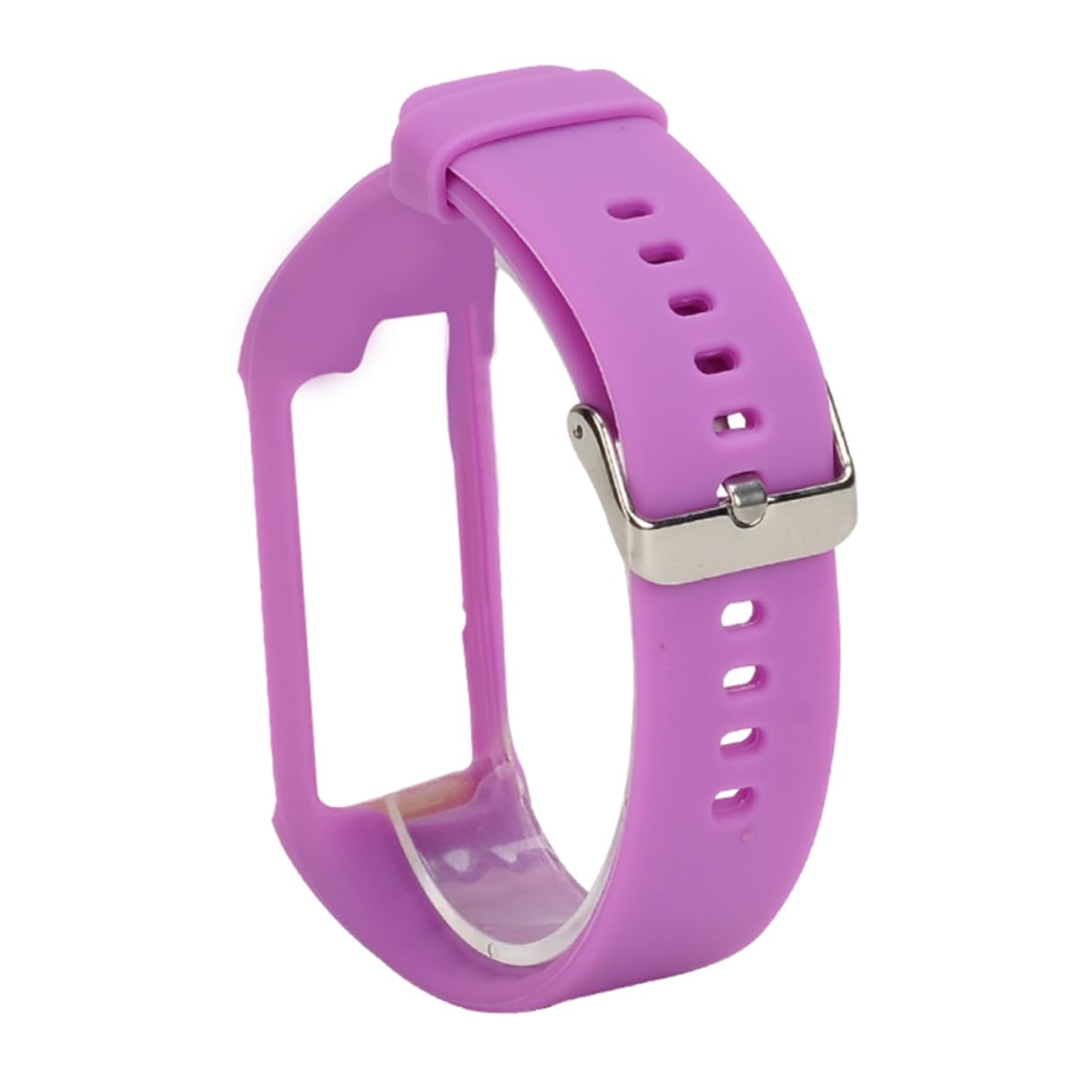 Uonlytech 3piezas Correa De Silicona Púrpura Para Reloj Inteligente Moda Compatible Correa Reemplazo Confortable y Estilosa