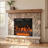 Lovinouse Smart Electric Fireplace, Smal...
