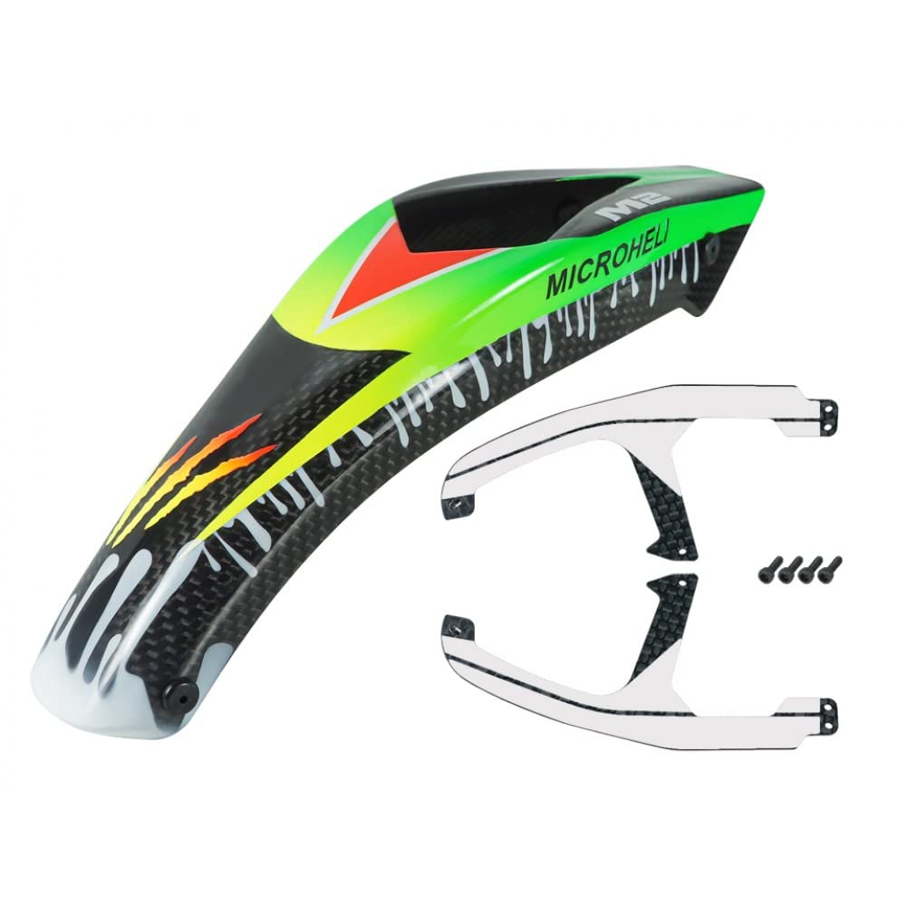 Airbrush Carbon Fiber King Cobra Canopy - OMP Hobby M2 EVO / MK2