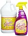 A J Funk & Co 20515 Sparkle Glass Cleaner, Original Purple Formula, 33.8-Ounce Spray Bottle and 1-Gallon Refill Bottle Combo Pack (Case of 4 Combo Packs)