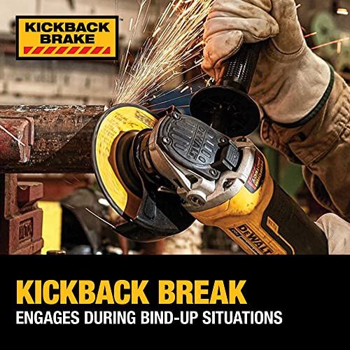 Dewalt 20V Max Angle Grinder Tool, Cordless, 4-1/2 Inch, Battery And Charger Included (Dcg413H1), Black #TOP5