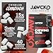 JAWCKO Ultra-Tough Jawline Chewing Gum | Get a Stronger, Squarer Jawline | Cinnamon Jaw Training Hard Gum | 15X Strength | Chisel, Sculpt, & Tone your Jaw | Facial Fitness Mewing Gum | 40 Pieces/Pack