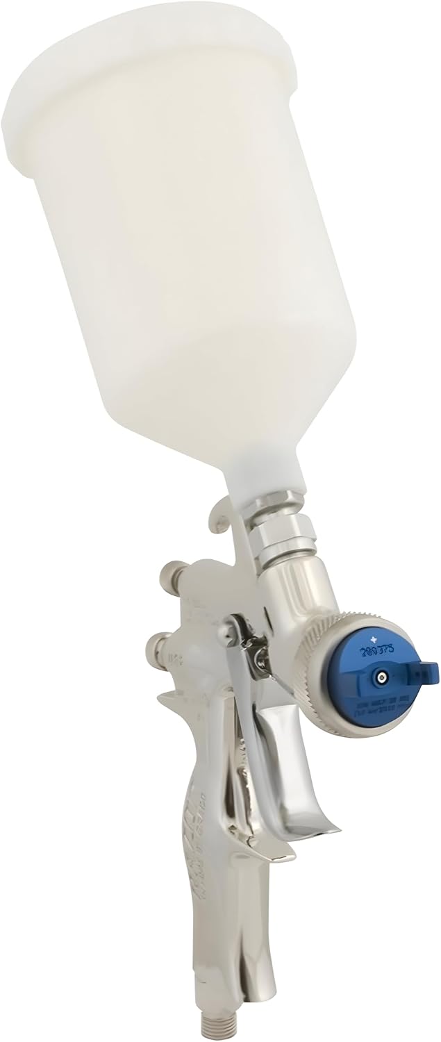 SHARPE Razor HVLP Waterborne Air Spray Gun, Gravity Feed, (1.3 mm) Plastic Cup 289389