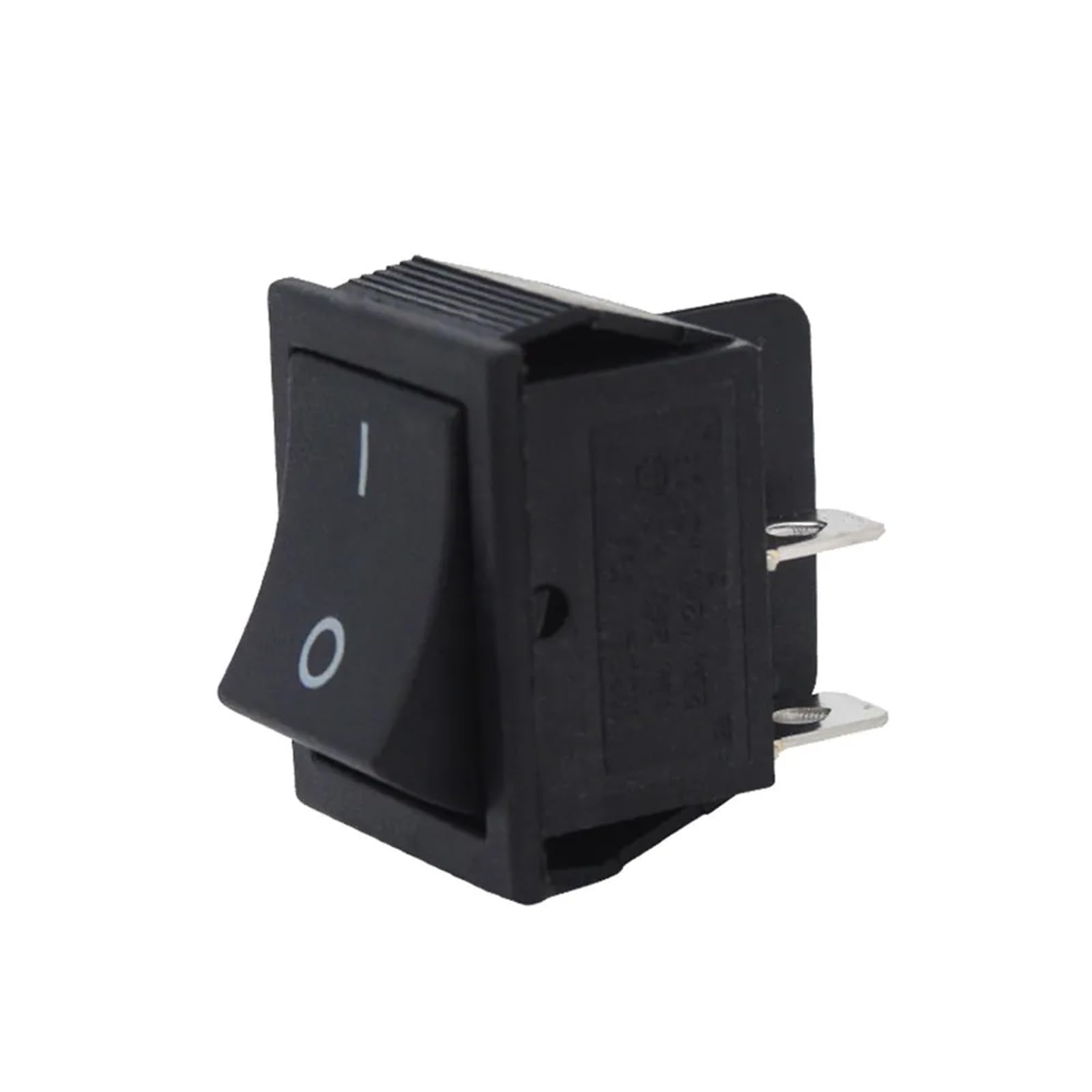 10 Uds negro AC 15A 250V 20A 125V 4 pines DPST interruptor basculante de encendido/apagado resorte momentáneo automático cae en su estado apagado