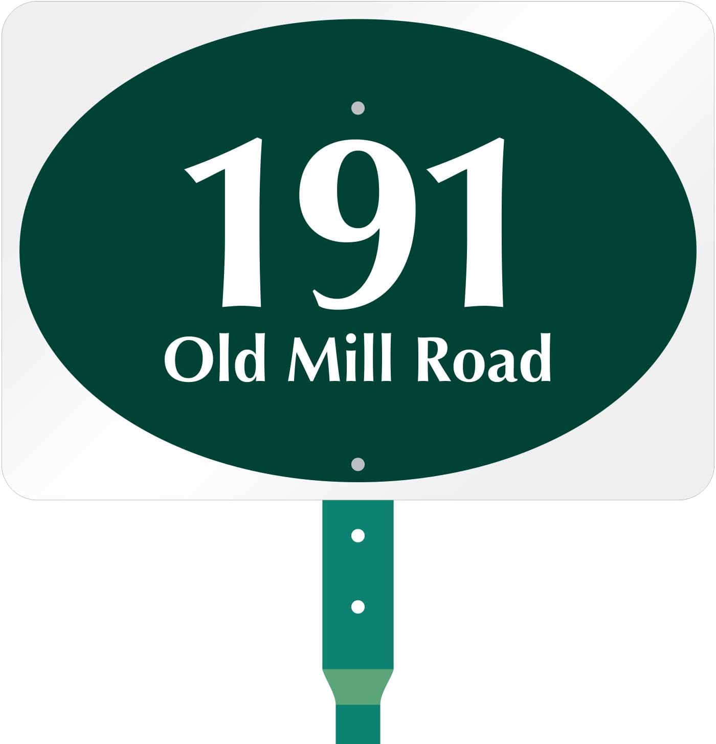 SmartSign 7 x 10 inch Custom House Address Yard Sign with