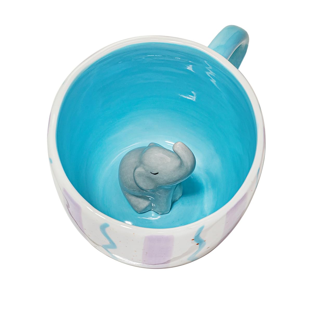 Sass & Belle Elephant Mug, Multi, Medium