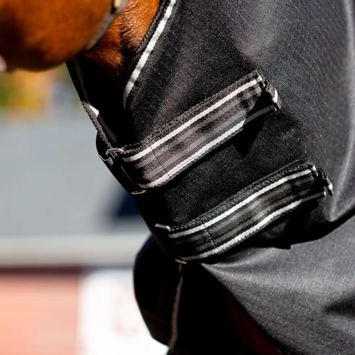 Image of Equinavia Norse Turnout Neck Cover No Fill | 600 Denier - Black - L